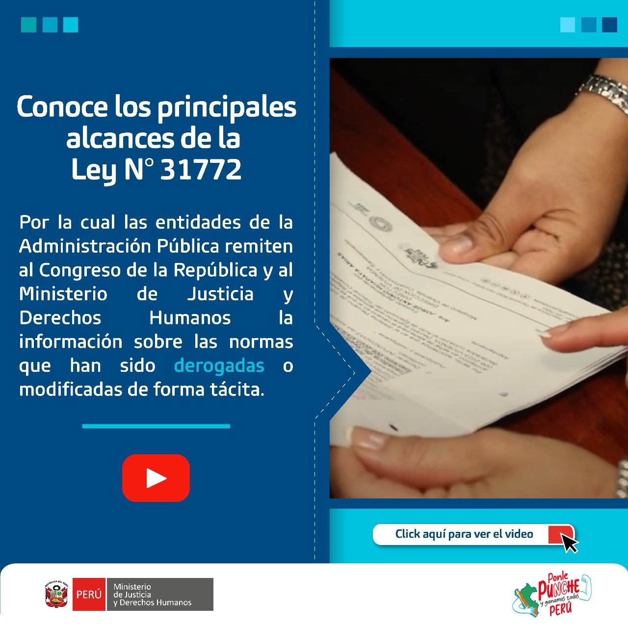 Conoce los principales alcances de la Ley N° 31772.